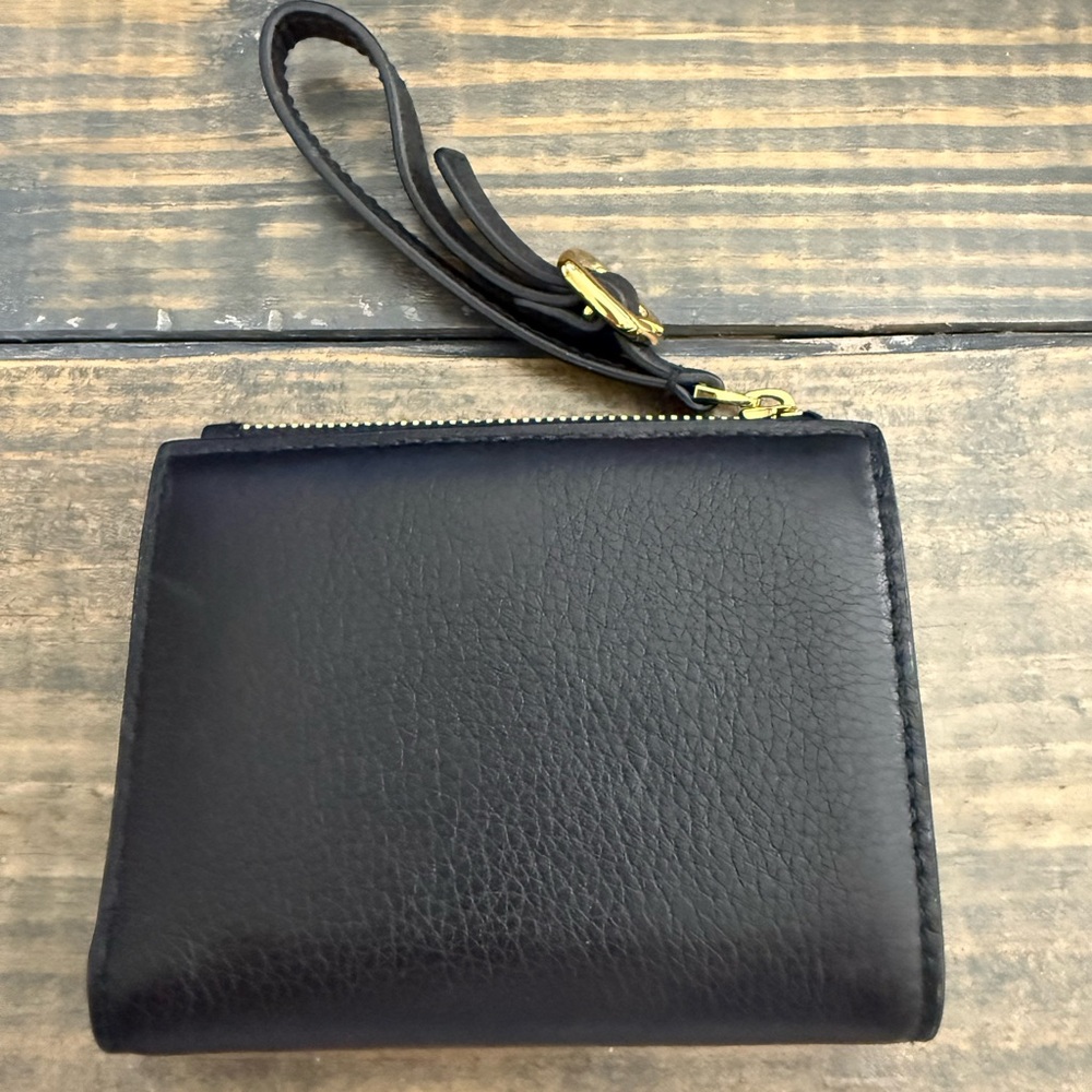 Madewell Black Leather Wallet - Picture 4 of 6